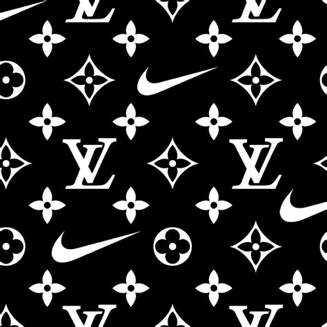 nike louis vuitton noir|nike louis vuitton print.